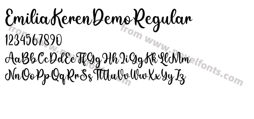 EmiliaKerenDemoRegularPreview