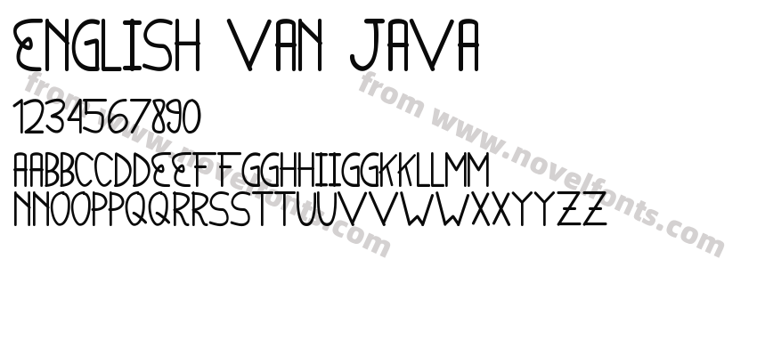 English van JavaPreview