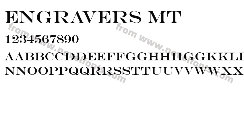 Engravers MTPreview