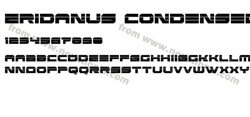 Eridanus Condensed LaserPreview