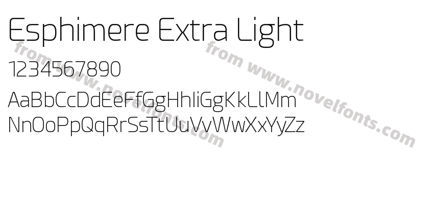 Esphimere Extra LightPreview