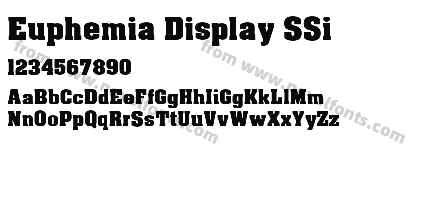 Euphemia Display SSiPreview