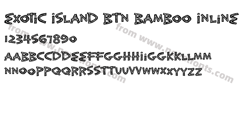 Exotic Island BTN Bamboo InlinePreview