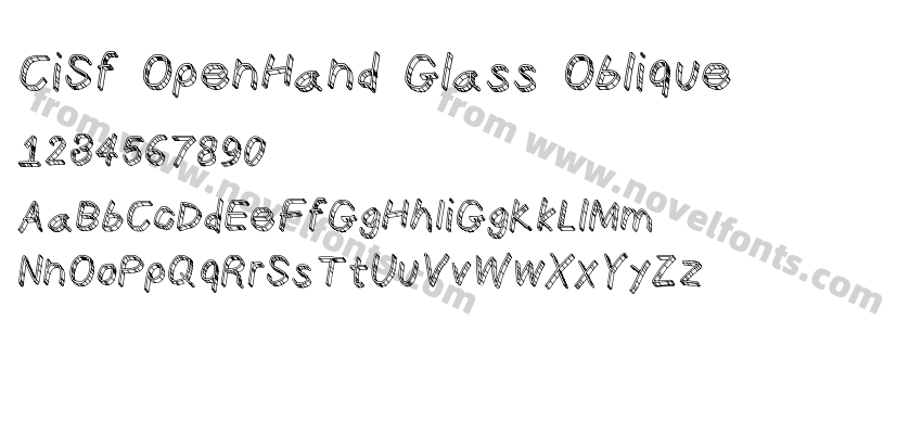 CiSf OpenHand Glass ObliquePreview