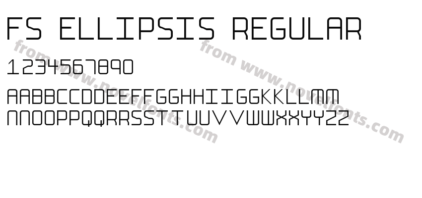 FS Ellipsis RegularPreview