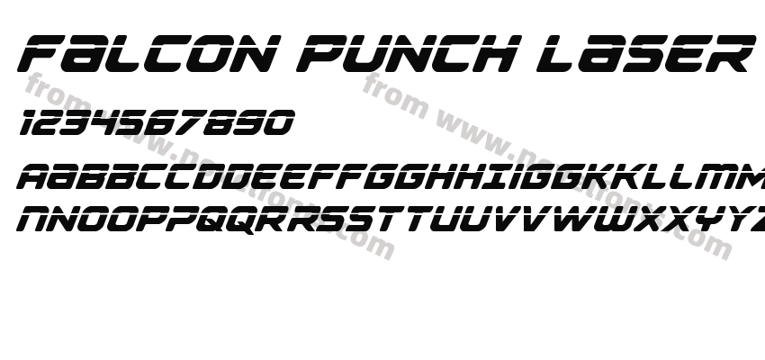 Falcon Punch LaserPreview