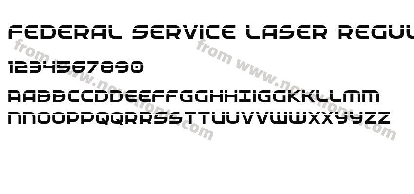 Federal Service Laser RegularPreview