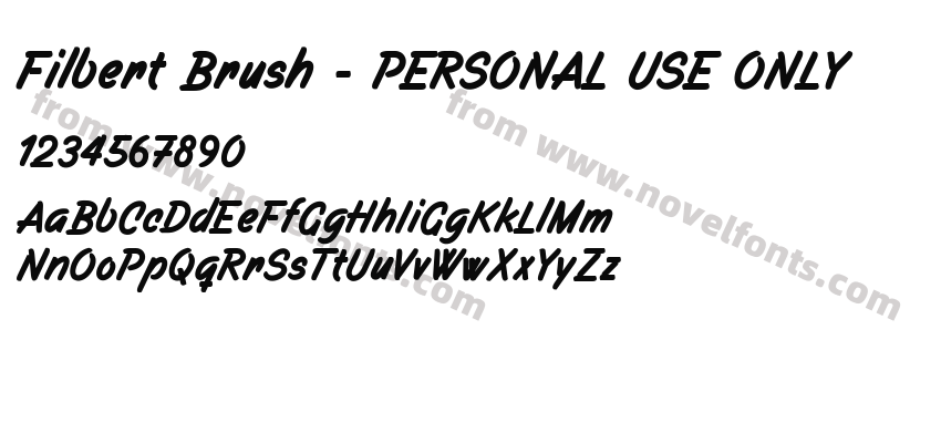 Filbert Brush - PERSONAL USE ONLYPreview