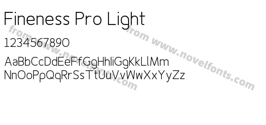 Fineness Pro LightPreview