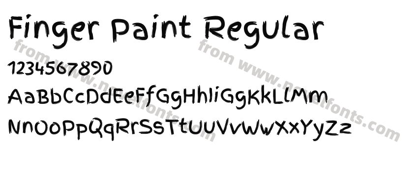 Finger Paint RegularPreview