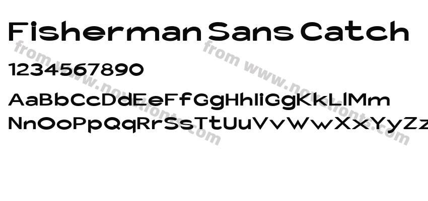 Fisherman Sans CatchPreview