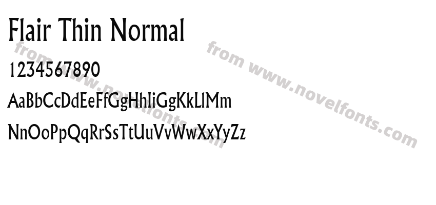 Flair Thin NormalPreview