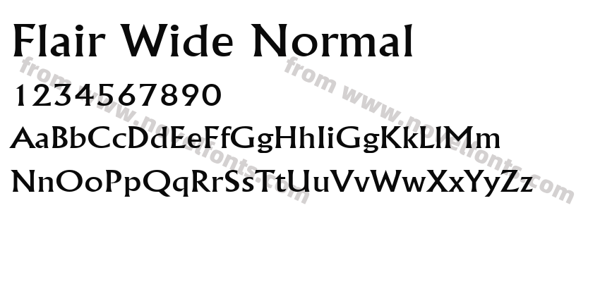 Flair Wide NormalPreview