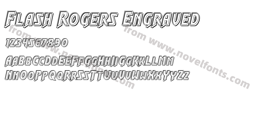 Flash Rogers EngravedPreview