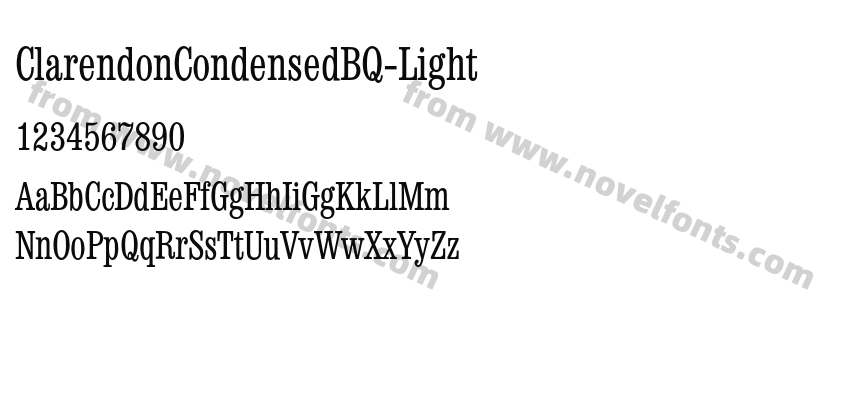 ClarendonCondensedBQ-LightPreview