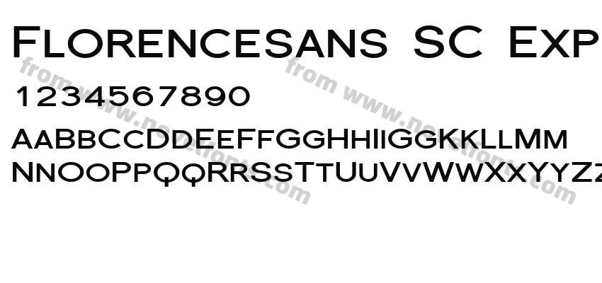 Florencesans SC Exp BoldPreview