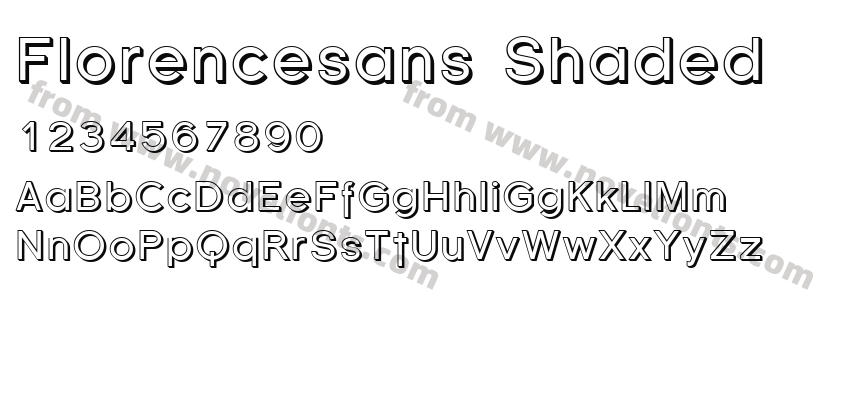 Florencesans ShadedPreview