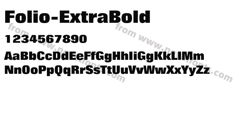 Folio-ExtraBoldPreview