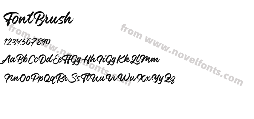 FontBrushPreview