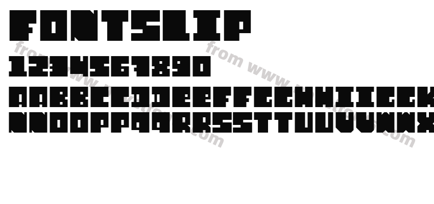 FontSlipPreview