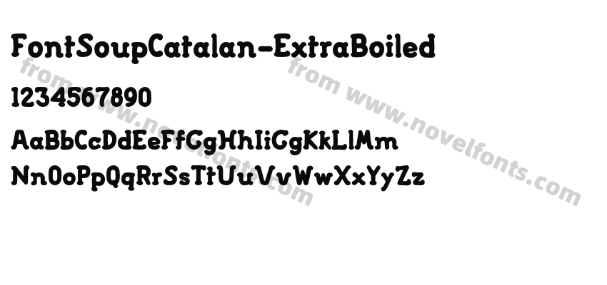 FontSoupCatalan-ExtraBoiledPreview