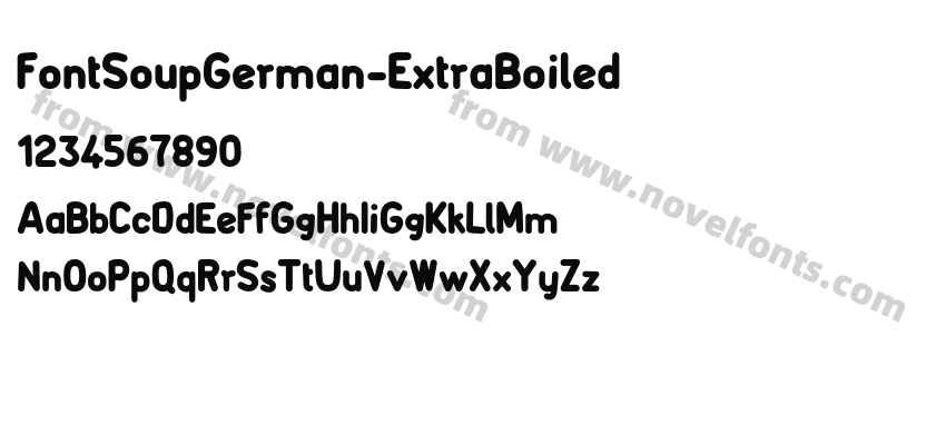 FontSoupGerman-ExtraBoiledPreview