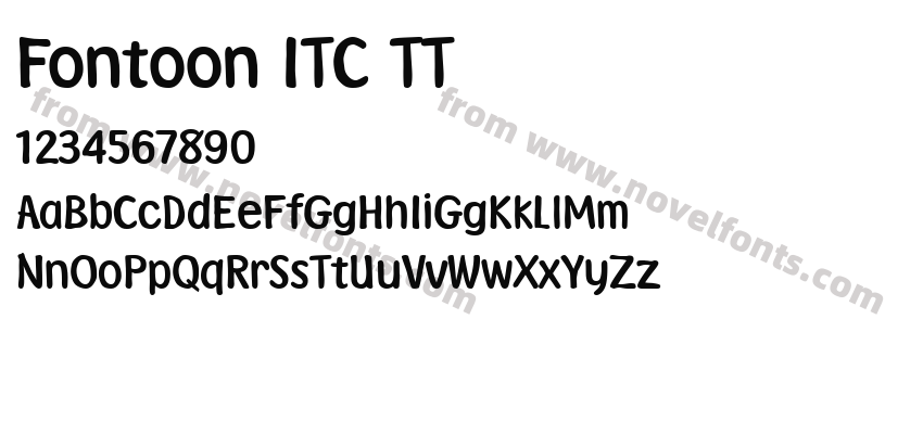 Fontoon ITC TTPreview