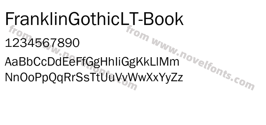 FranklinGothicLT-BookPreview