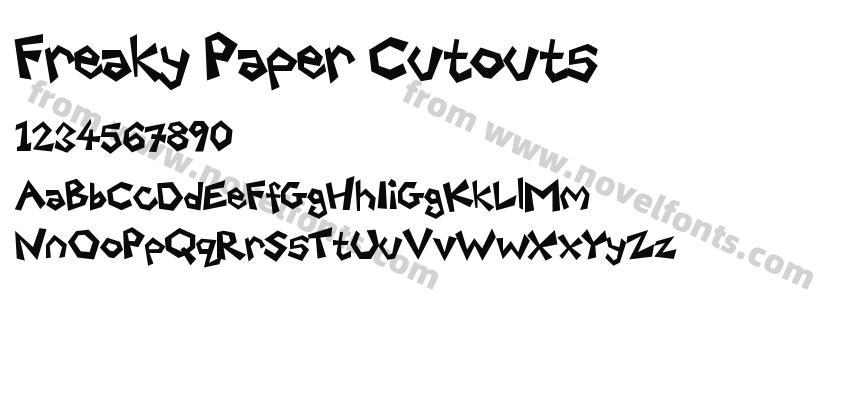 Freaky Paper CutoutsPreview