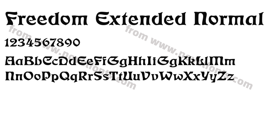 Freedom Extended NormalPreview