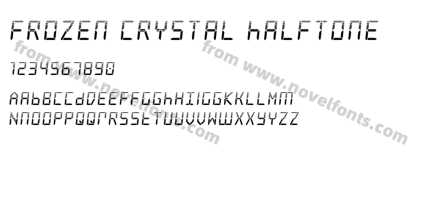 Frozen Crystal HalftonePreview