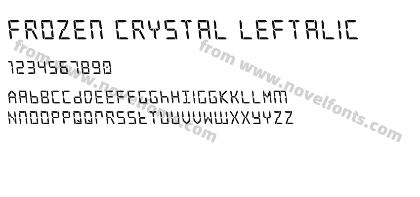 Frozen Crystal LeftalicPreview