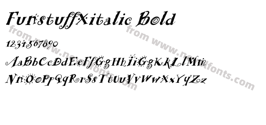 FunstuffXitalic BoldPreview