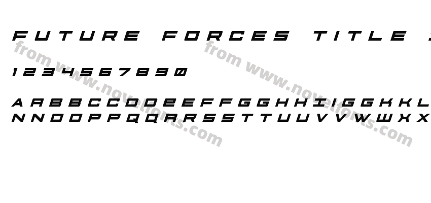 Future Forces Title ItalicPreview