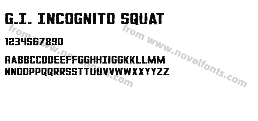 G.I. Incognito SquatPreview