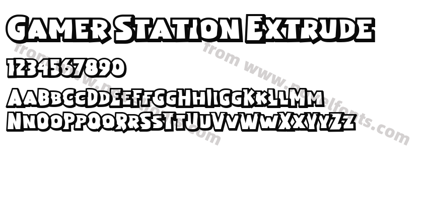 Gamer Station ExtrudePreview