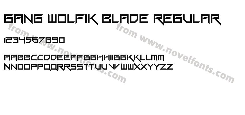 Gang Wolfik Blade RegularPreview