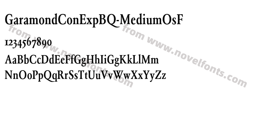 GaramondConExpBQ-MediumOsFPreview