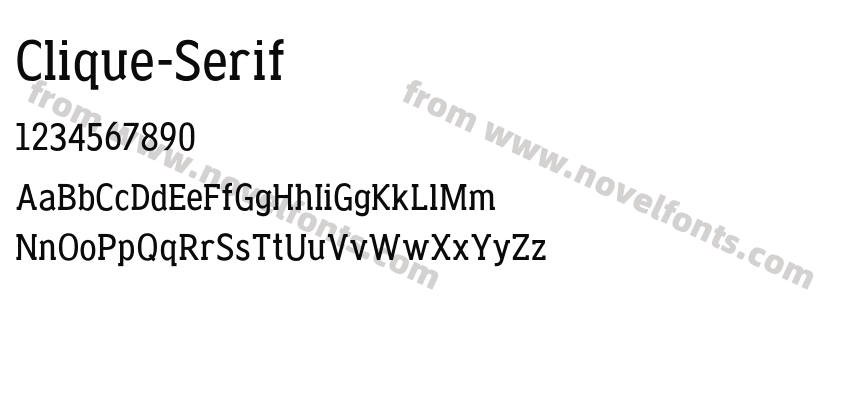 Clique-SerifPreview