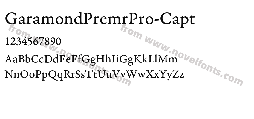 GaramondPremrPro-CaptPreview