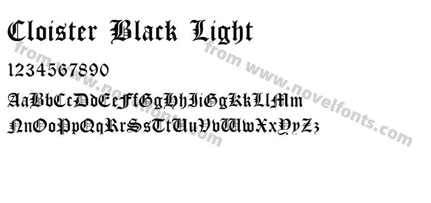 Cloister Black LightPreview