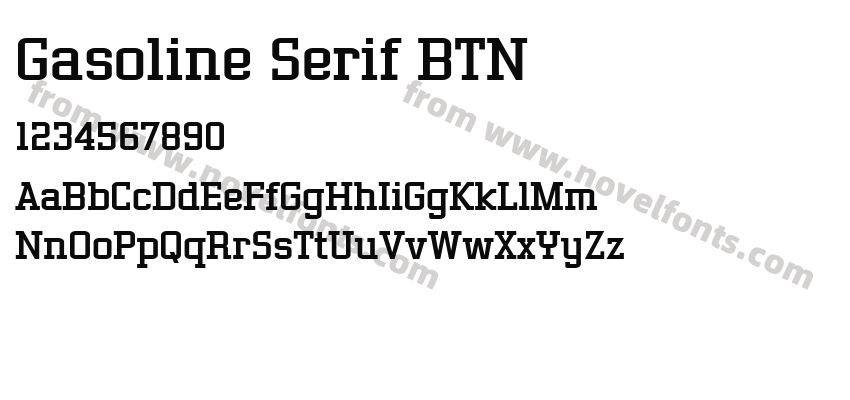 Gasoline Serif BTNPreview