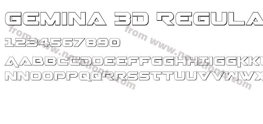 Gemina 3D RegularPreview