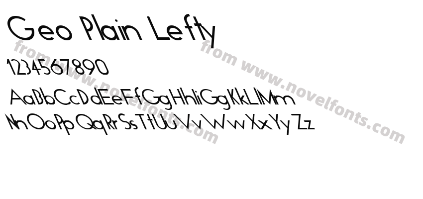 Geo Plain LeftyPreview