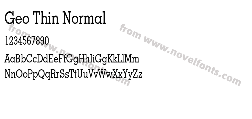 Geo Thin NormalPreview