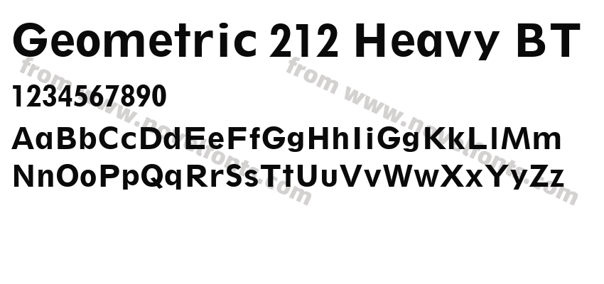 Geometric 212 Heavy BTPreview