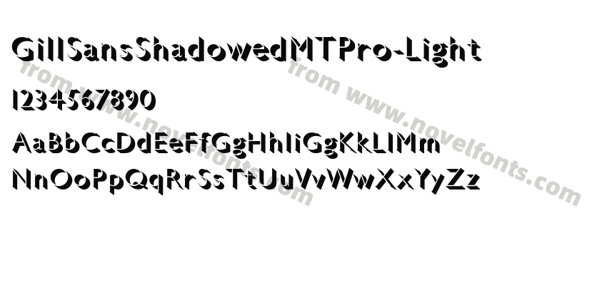 GillSansShadowedMTPro-LightPreview