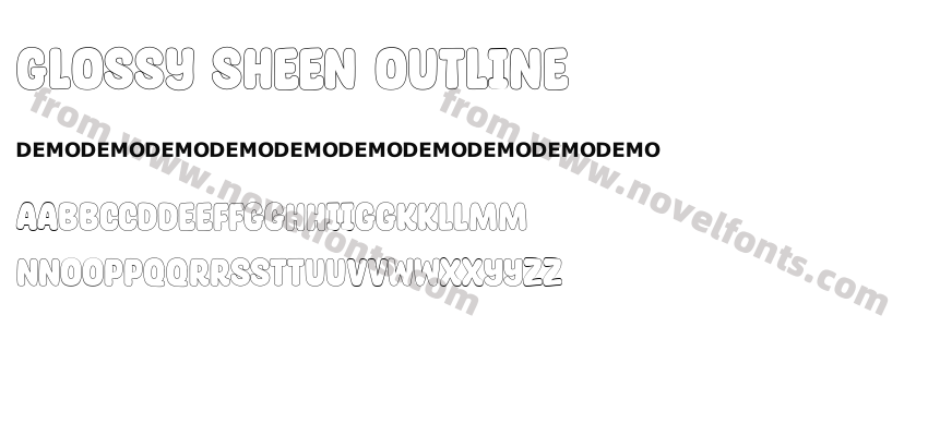 Glossy Sheen OutlinePreview