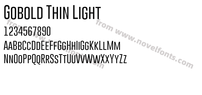 Gobold Thin LightPreview