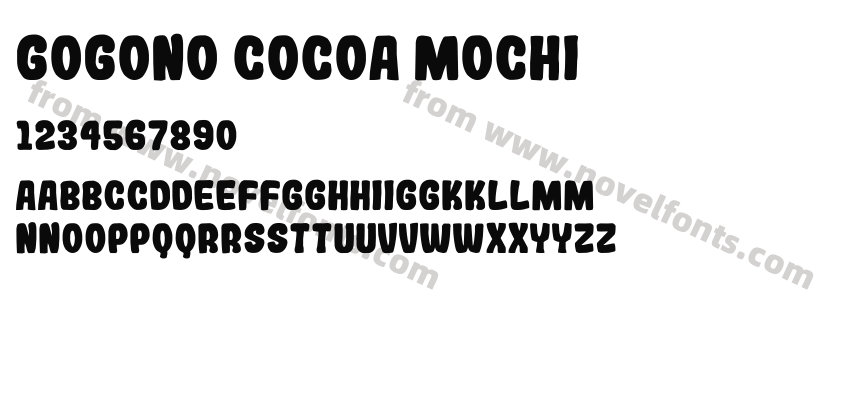 Gogono Cocoa MochiPreview